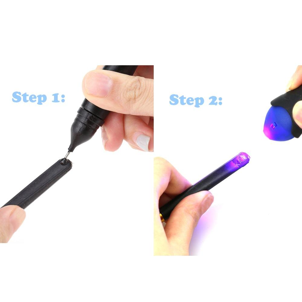 Fix UV Light Repair Glue Tool Pen Dip Welding Compound Kit