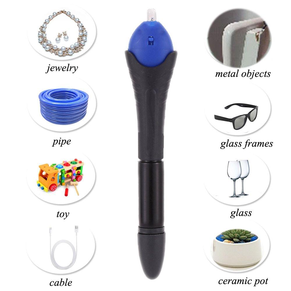 Fix UV Light Repair Glue Tool Pen Dip Welding Compound Kit