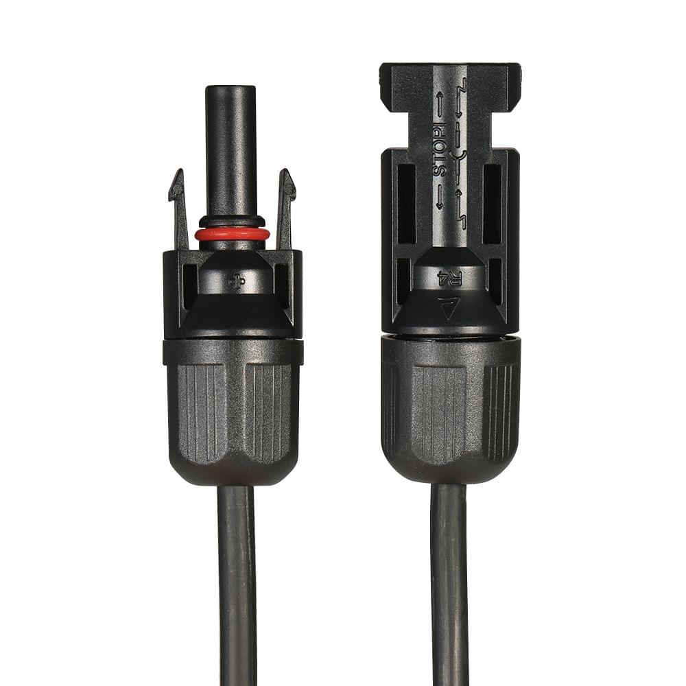 1 Pair 30 Feet Black + 30 Feet Red 10AWG Solar Panel - 30Ft 10AWG