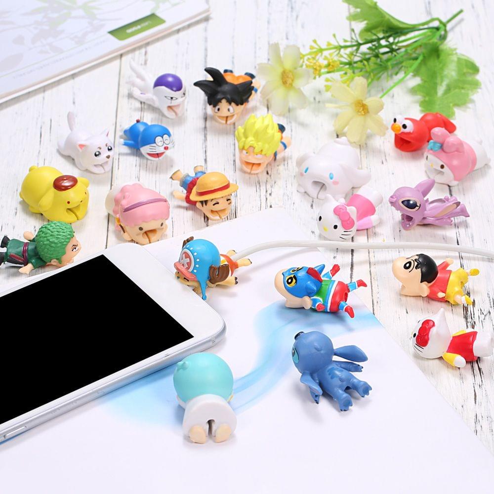 Cute Animal Cable Bite USB Charging Protector Cover for - 10