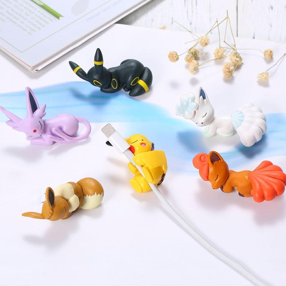 Pokemon Pikachu Cute Animal Bite USB Charging Protector