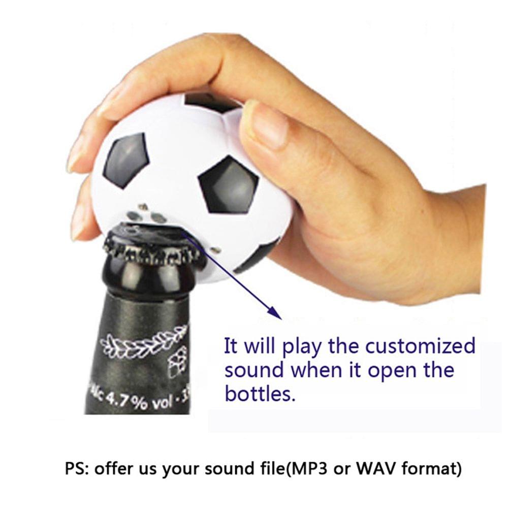 Football Team Gift Electric Music Bottle Opener Football