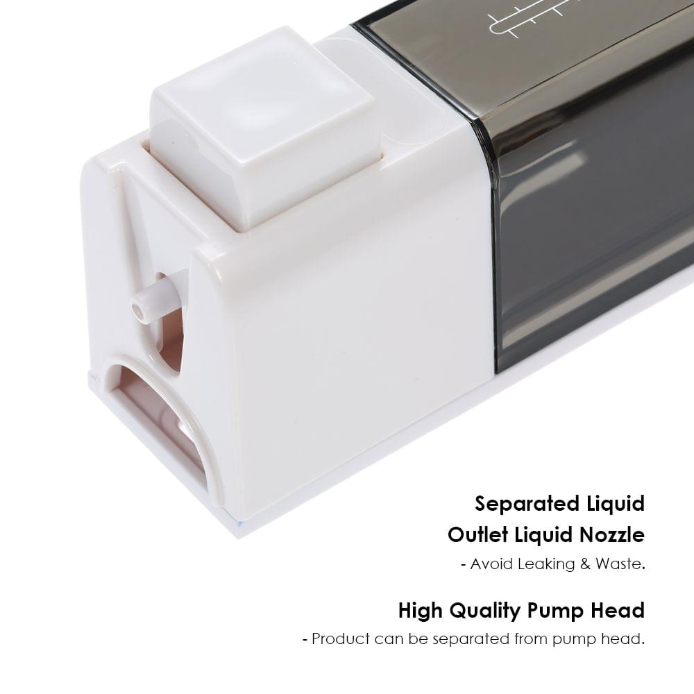 Uniqkart 180ml Wall-mounted Single Bottle Manual Soap
