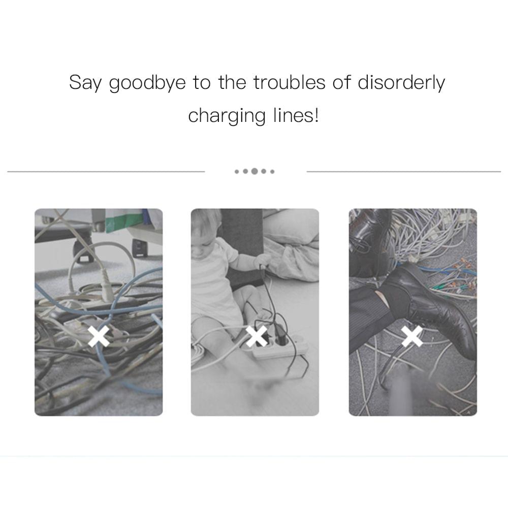 Charging Cable Management Box Case Power Cord Cover - 3