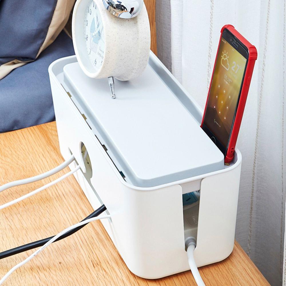 Charging Cable Management Box Case Power Cord Cover - 3
