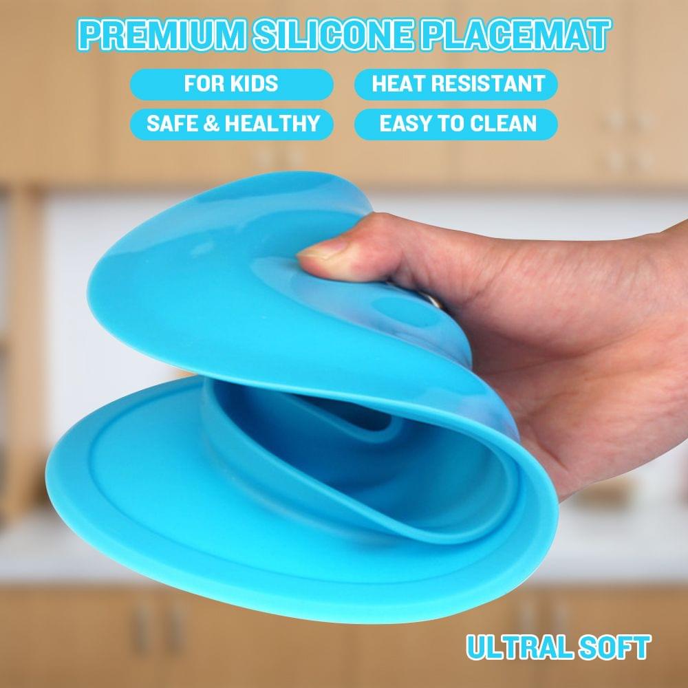 Silicone Placemats for Kids Place Mat Non-slip Heat