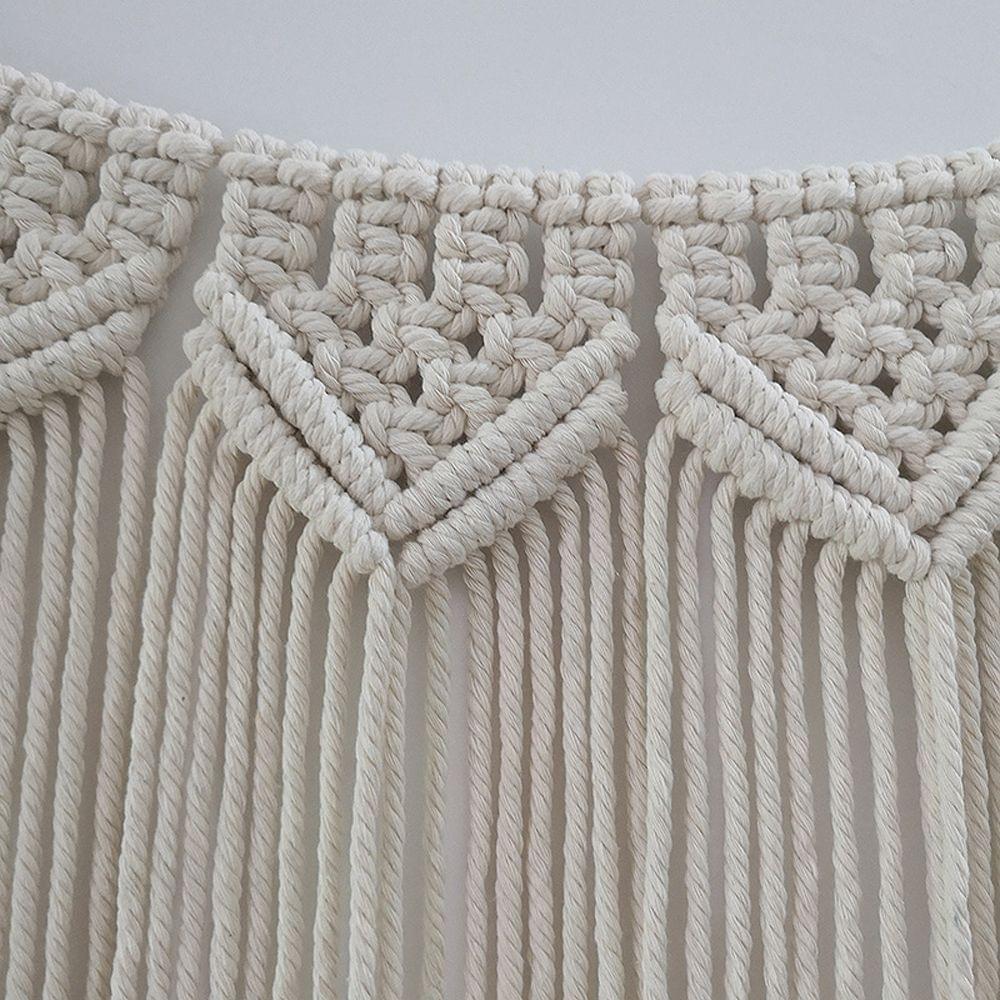 Wall Hanging Handmade Woven Macrame Wall Tapestry Large - 2