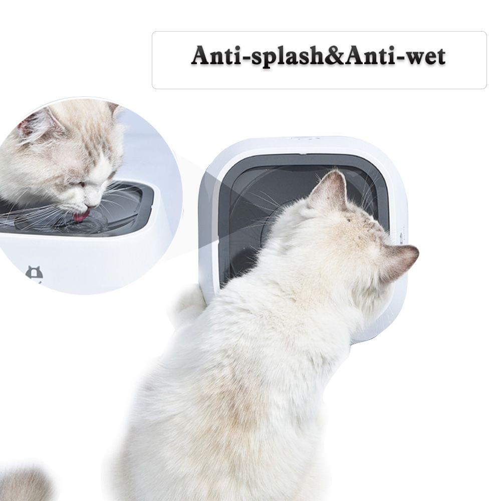 Pet Dog Water Drinking Floating Bowl 1.5L Spill-proof Water