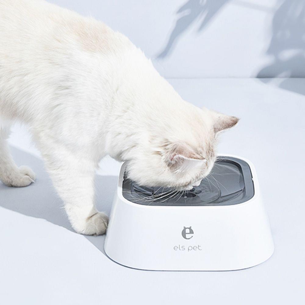 Pet Dog Water Drinking Floating Bowl 1.5L Spill-proof Water