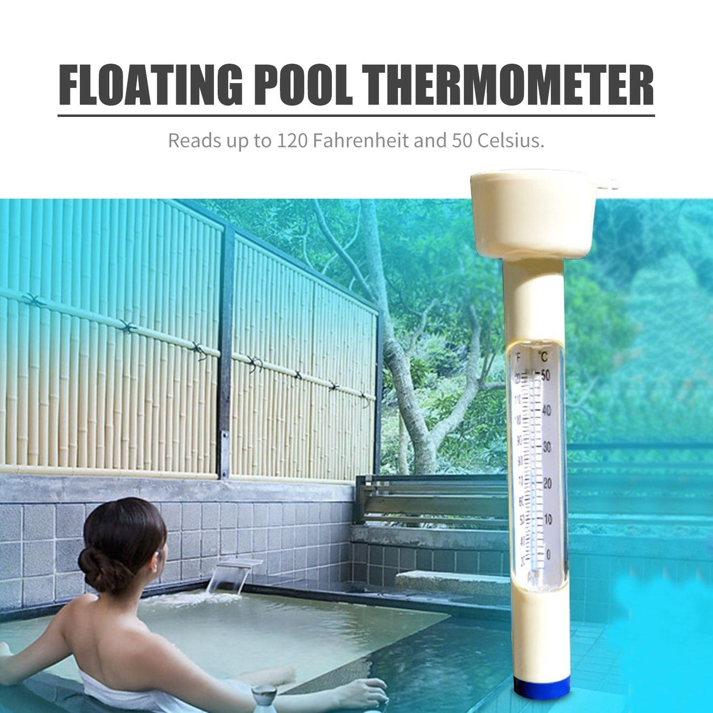 Floating Pool Thermometer Water Temperature Thermometers