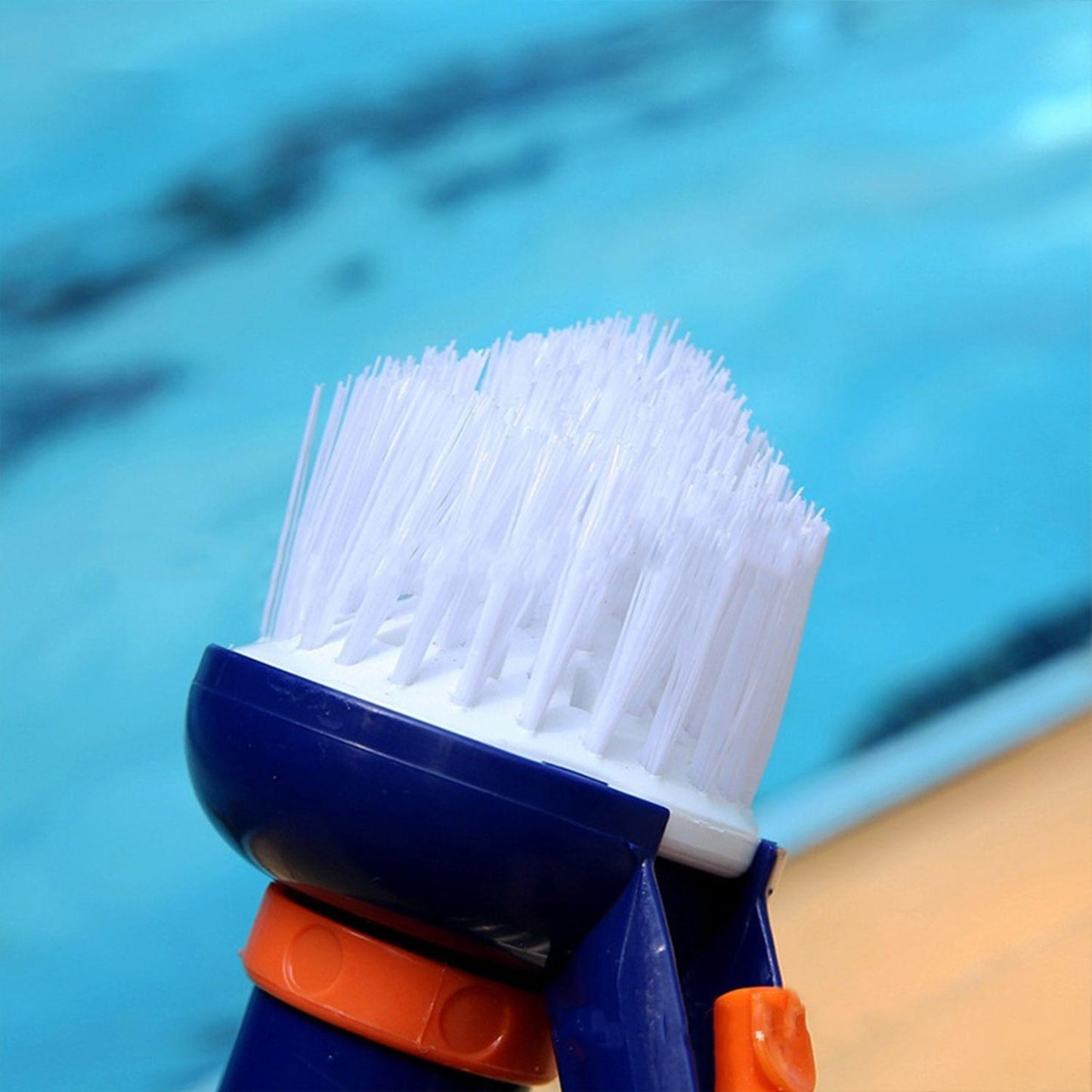 Swimming Pool Corner Steps Brush Heavy Duty Scrubbing Power