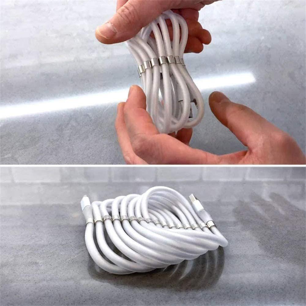 Magnetic Absorption Nano Data Cable 360 Degree Streamer - iphone