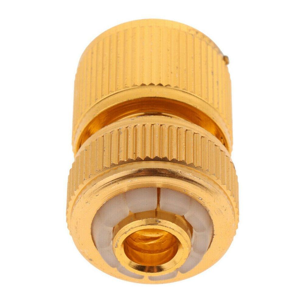 4Pcs Brass 1/2 Inch Hose Connector Garden Watering Water Tap