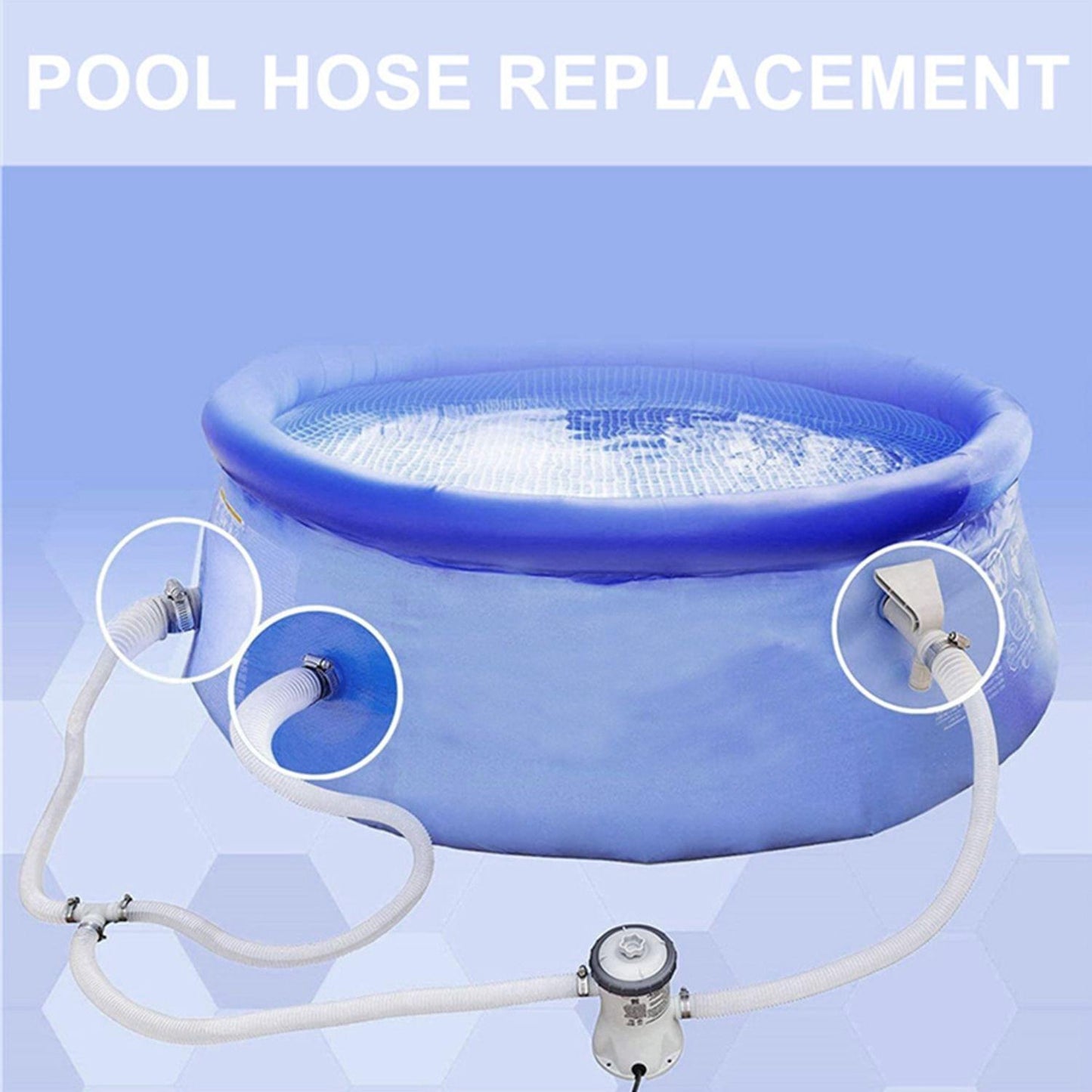 Swimming Pool Filter Hose Pool Pump Replacement Hose