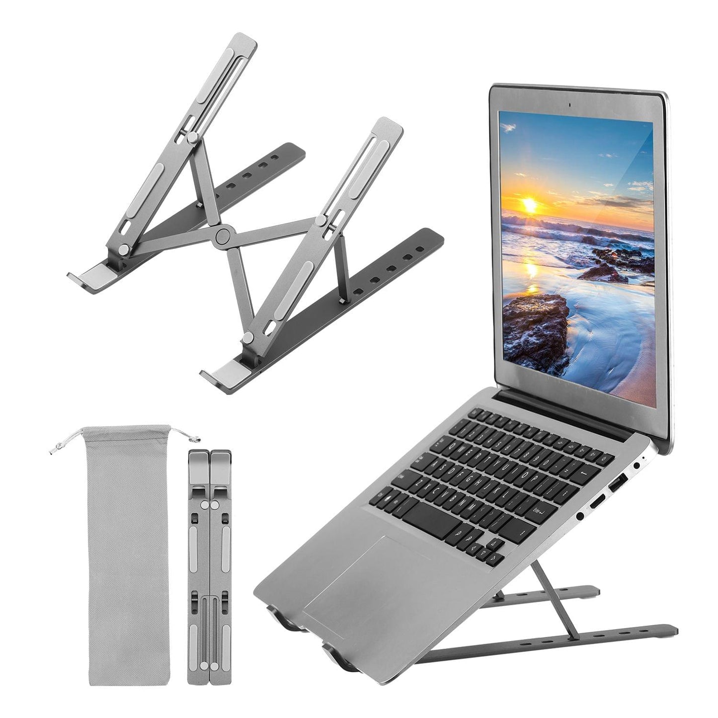Laptop Stand Adjustable Portable Computer Riser Tablet