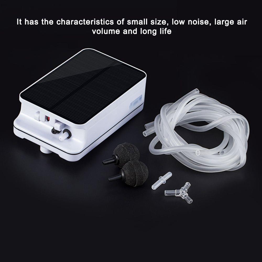 Solar Energy Oxygen Pump Aquarium Fish Bowl Solar Increase