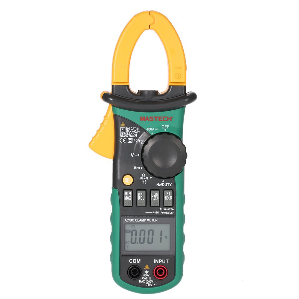 Mastech MS2108A Digital Clamp Multimeter Frequency