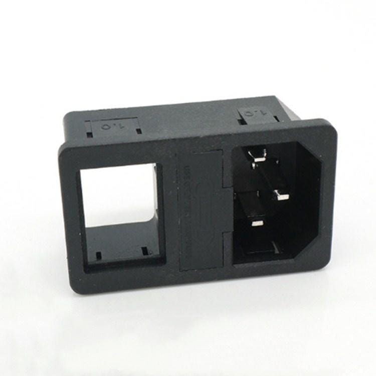 10 PCS AC-01 Three Pins Power Socket with Safety Switch Socket