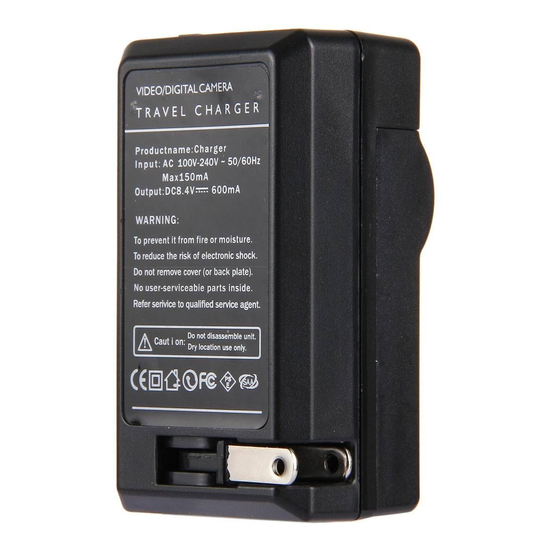 2 in 1 Digital Camera Battery Charger for CANON NB2L/ 2LH/ 2LH12/ 14 (Black)