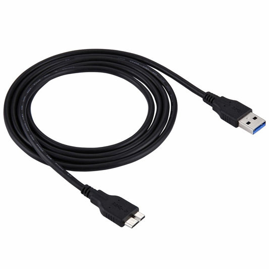 PULUZ 1.5m Micro-B USB 3.0 Sync Data Charging Cable for Nikon D850 / D810 / D800, FUJIFILM GFX 50S (Black)