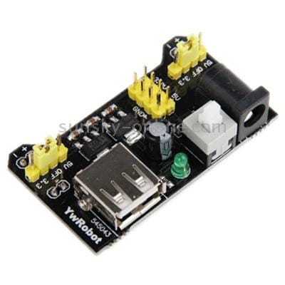 3.3V 5V Output Power Supply Module for MB102 Solderless Breadboard Bread Board