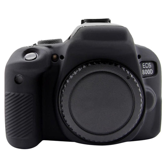 PULUZ Soft Silicone Protective Case for Canon EOS 800D (Black)