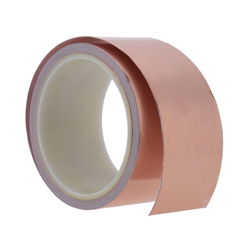 50mm * 10m One Side Copper Foil Tape EMI Shielding Single