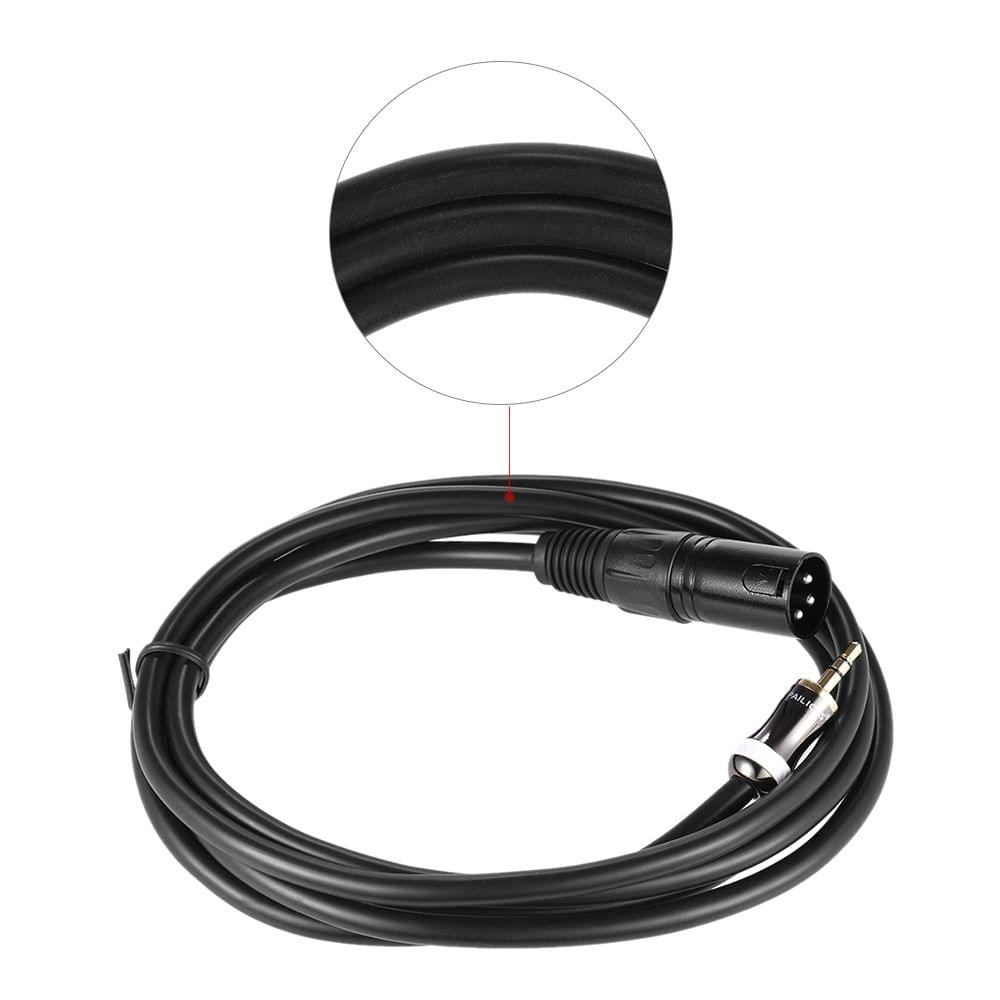 2m/ 6.6ft XLR Male to 3.5mm Plug Audio Cable Cord for