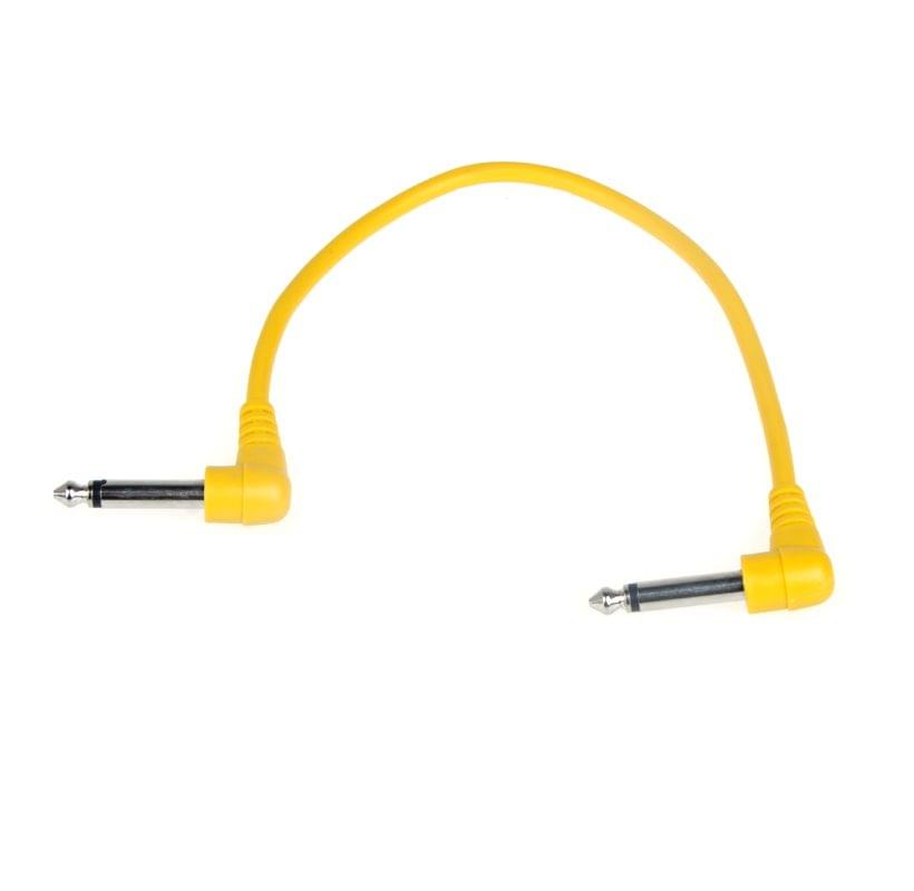 Set of 6pcs Colorful Guitar Patch Cables Angled for Guitar