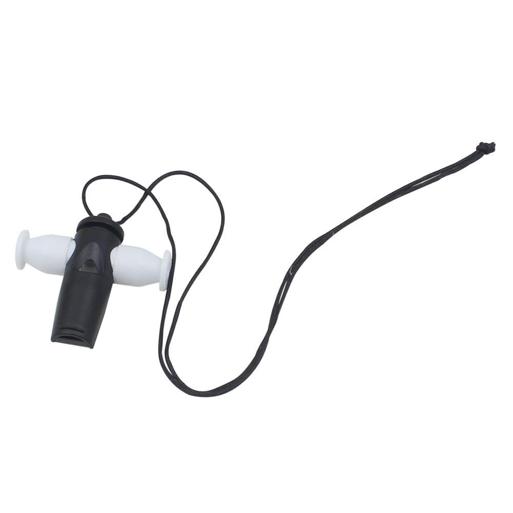 Brazil Latin Music Samba Whistle Tri-Tone Plastic White/