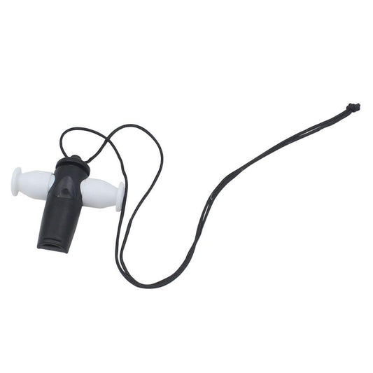 Brazil Latin Music Samba Whistle Tri-Tone Plastic White/