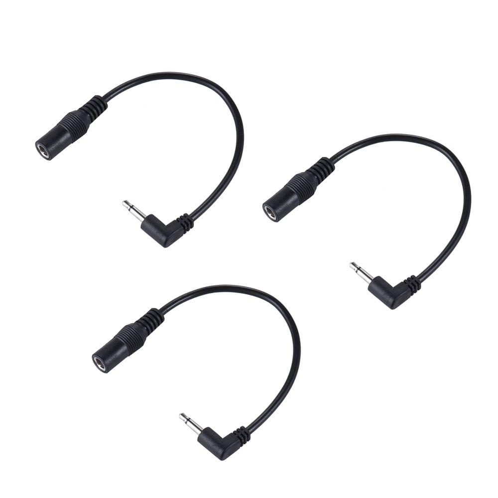 3pcs 5.5mm * 2.1/2.5mm to 3.5mm(1/8?) Positive Tip Power - 3-pack