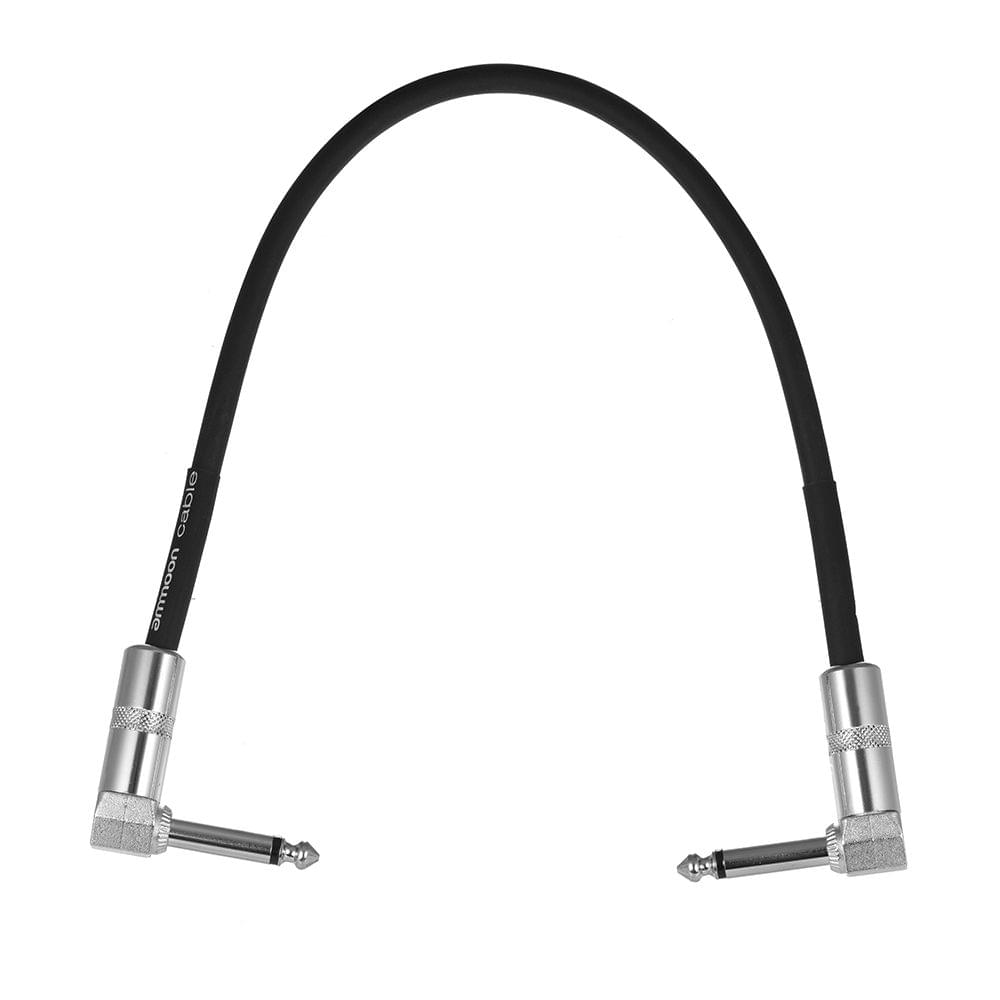 Uniqkart 6-Pack Guitar Effect Pedal Instrument Patch Cable - 30cm 6pcs
