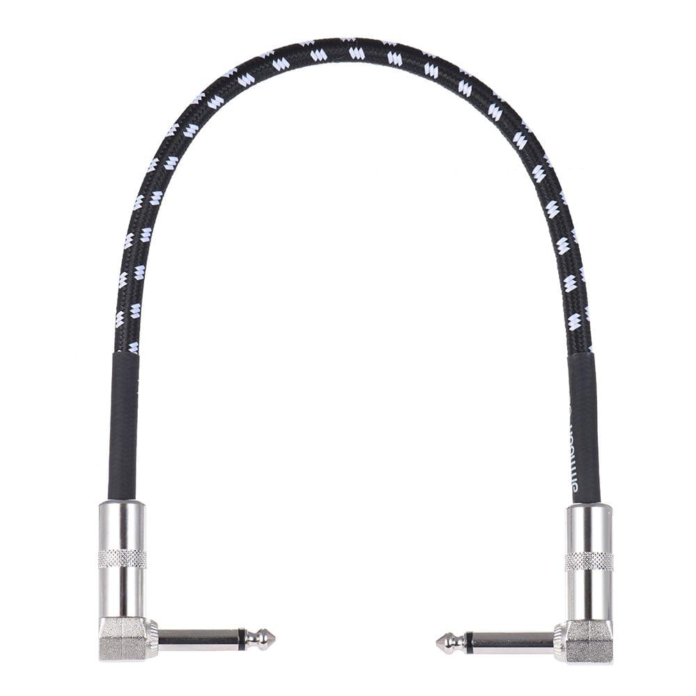 Uniqkart 3-Pack Guitar Effect Pedal Instrument Patch Cable - 30cm 3pcs