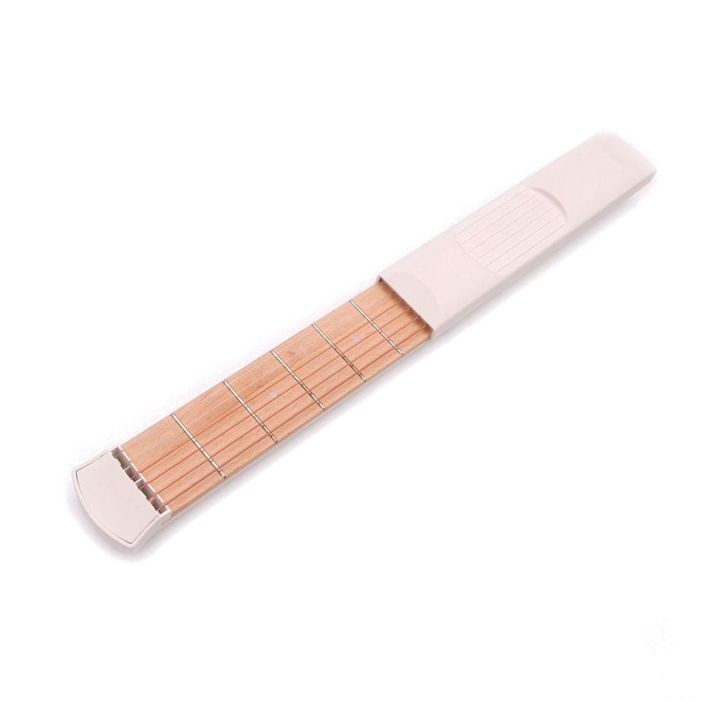 Pocket Finger Trainer Hand Practice Tool Mini Guitar Strings - 6