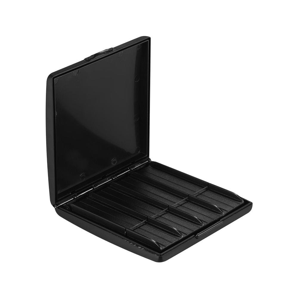 Black Reeds Case Holder Box ABS 8pcs Reeds Capacity for