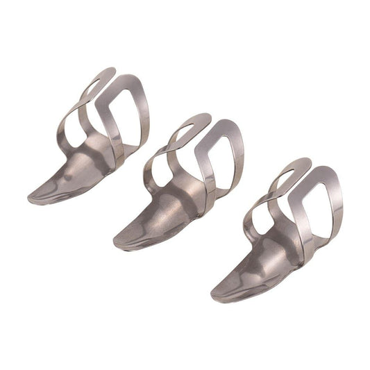Guitar Finger Picks Adjustable Stainless Steel Plectrums