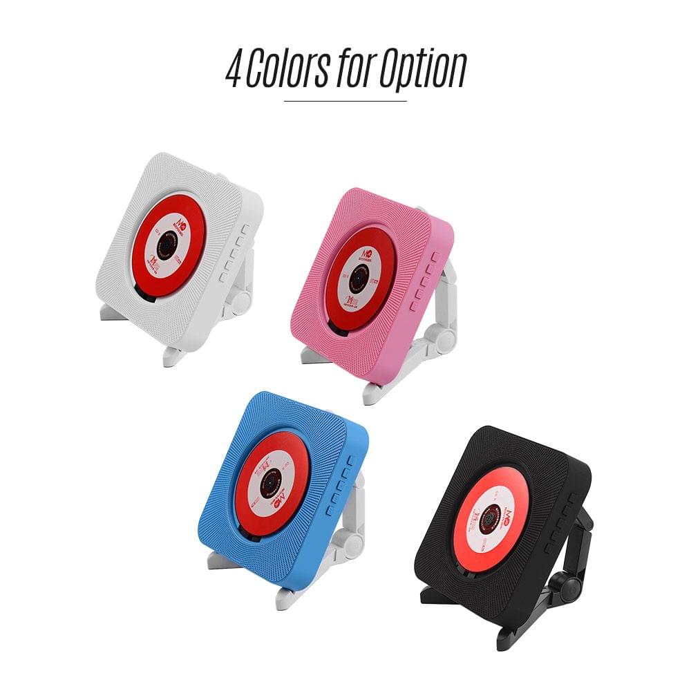 Portable Wall Mounted CD Player Music Amplifier Audio - EU Plug