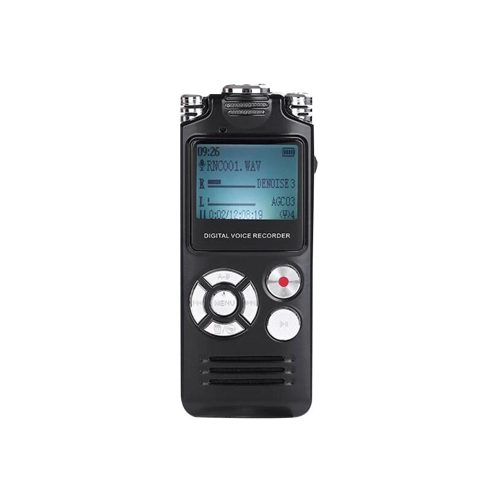8GB Portable Digital Voice Recorder MP3 Music Player Dual - 8GB