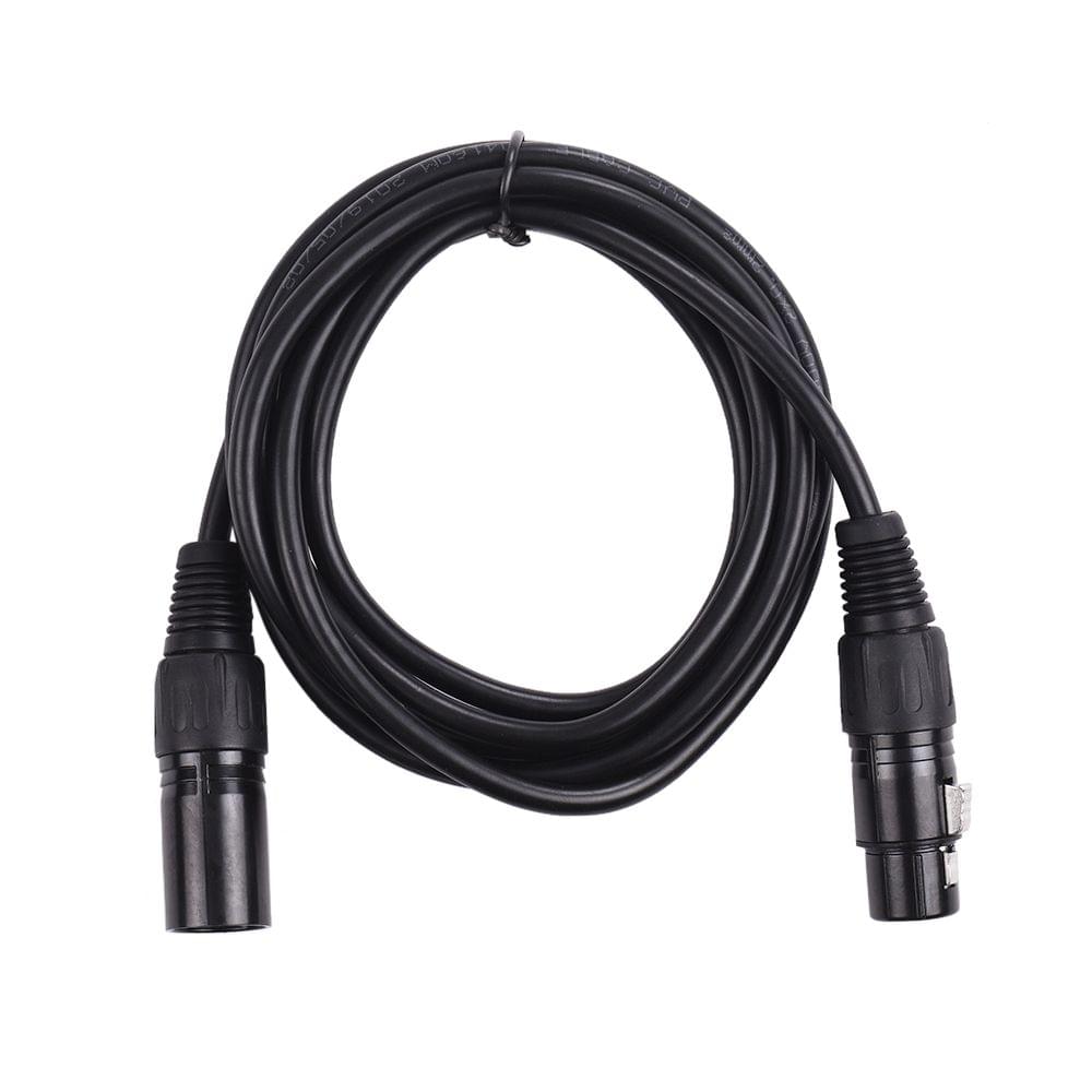 4pcs 6.6 feet/2 meters DMX Stage Light Cable Wires with - 4