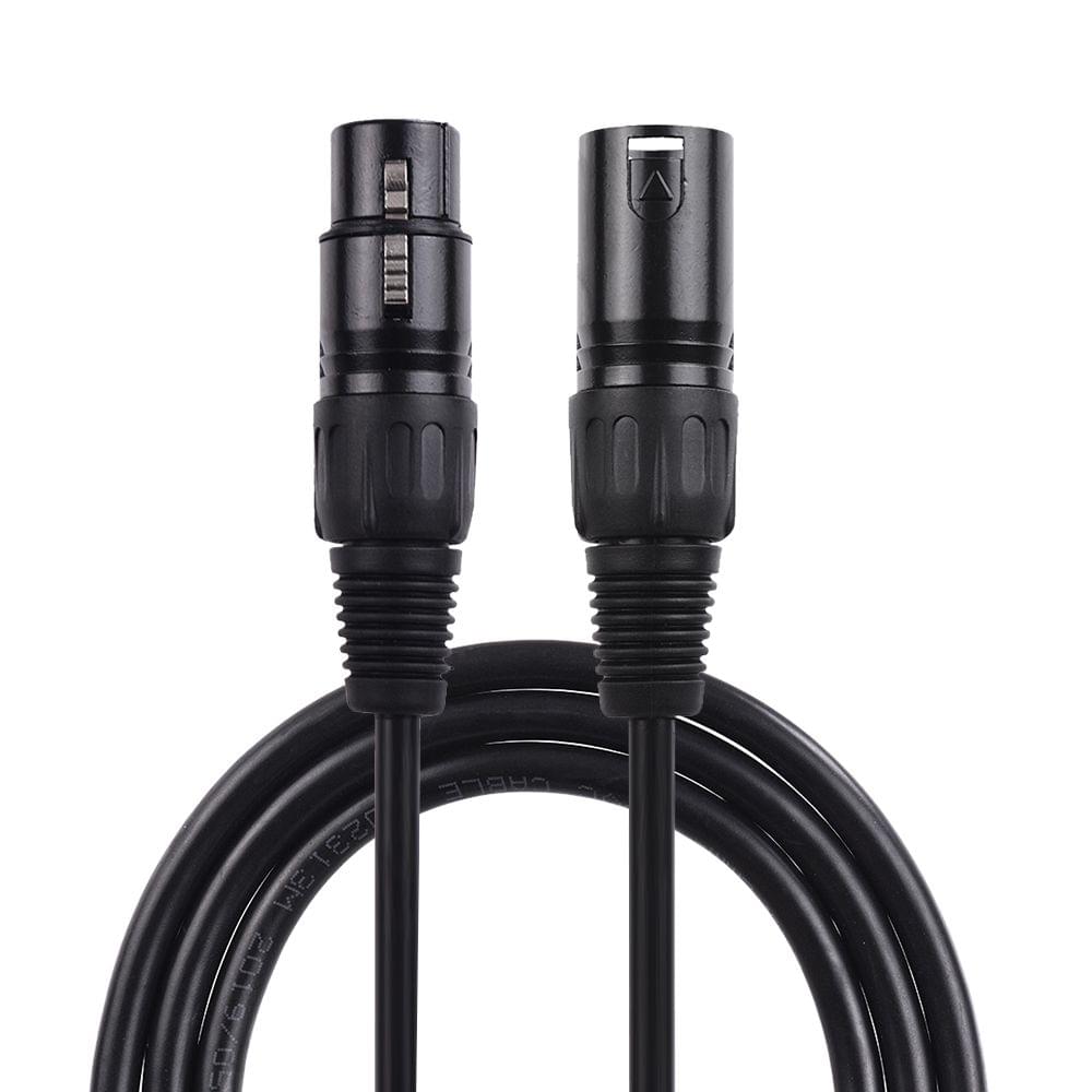 4pcs 6.6 feet/2 meters DMX Stage Light Cable Wires with - 4