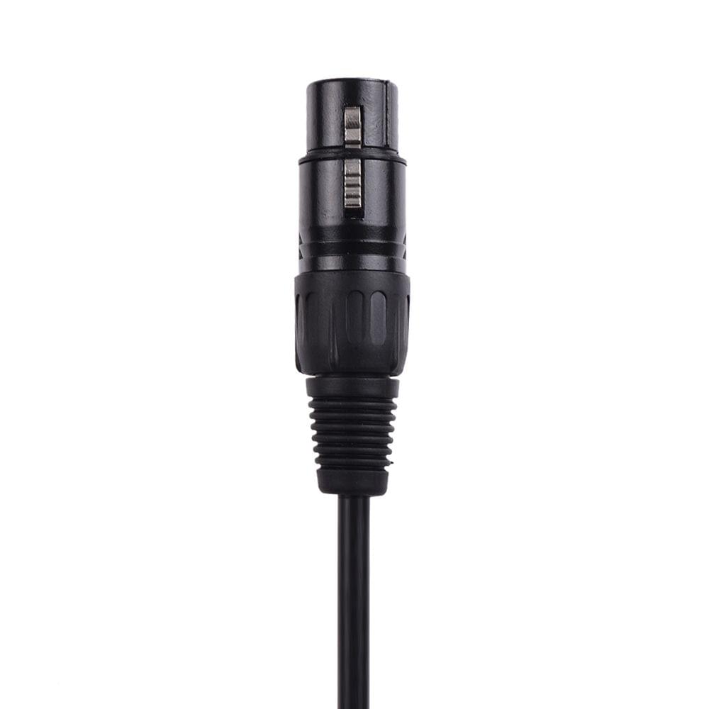 4pcs 6.6 feet/2 meters DMX Stage Light Cable Wires with - 4