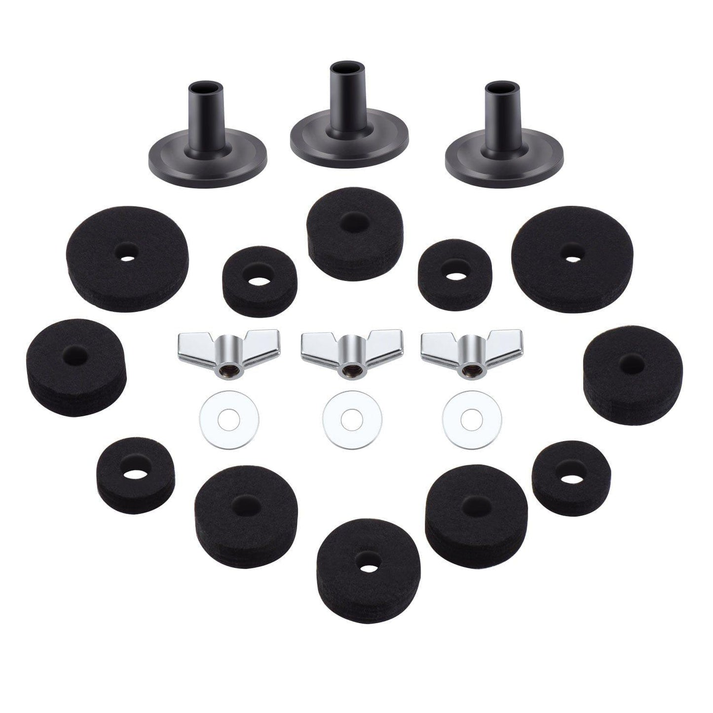 Musical Instrument Drum Kit Felt Pads Non-slip Pad Drum