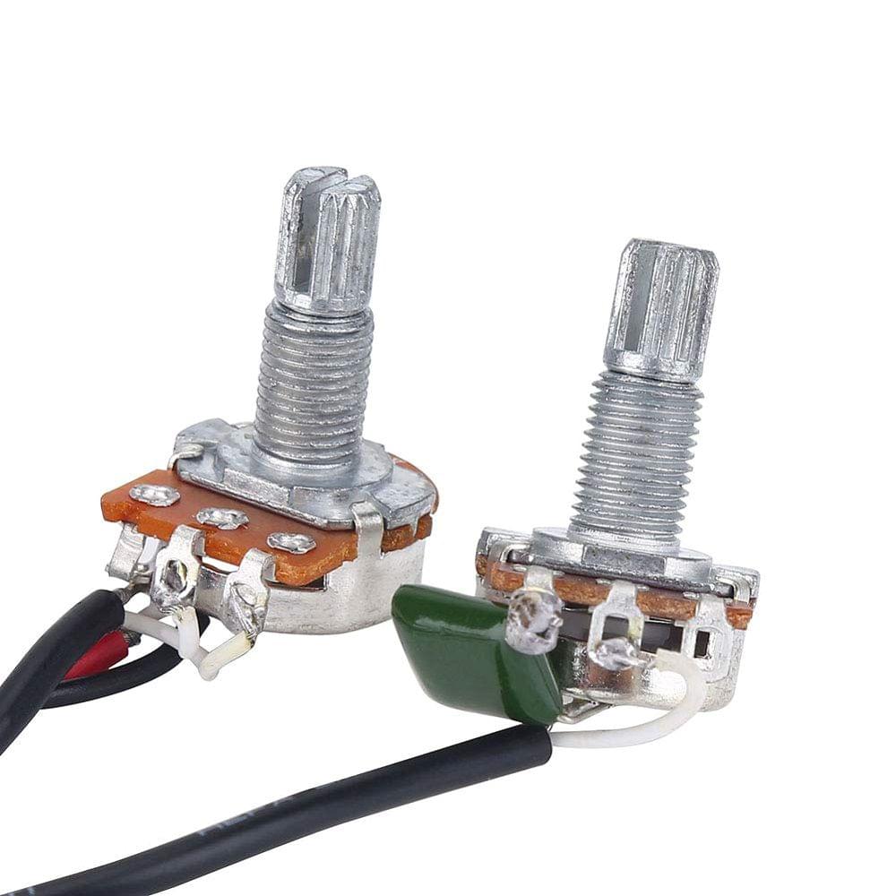 Prewired Wiring Harness Kit for LP Electric Guitar 2T2V 500K