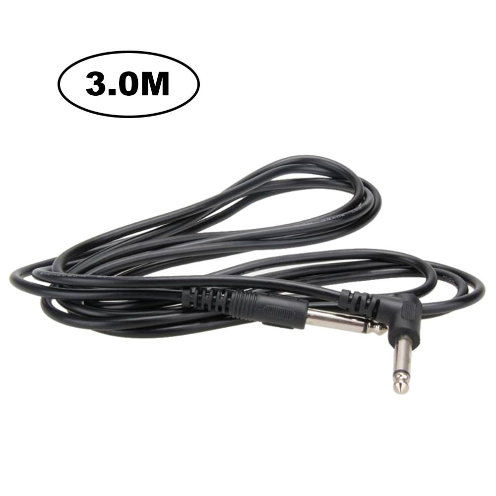 3.0m Electric Guitar Cable Bass Amplifier Noise Reduction