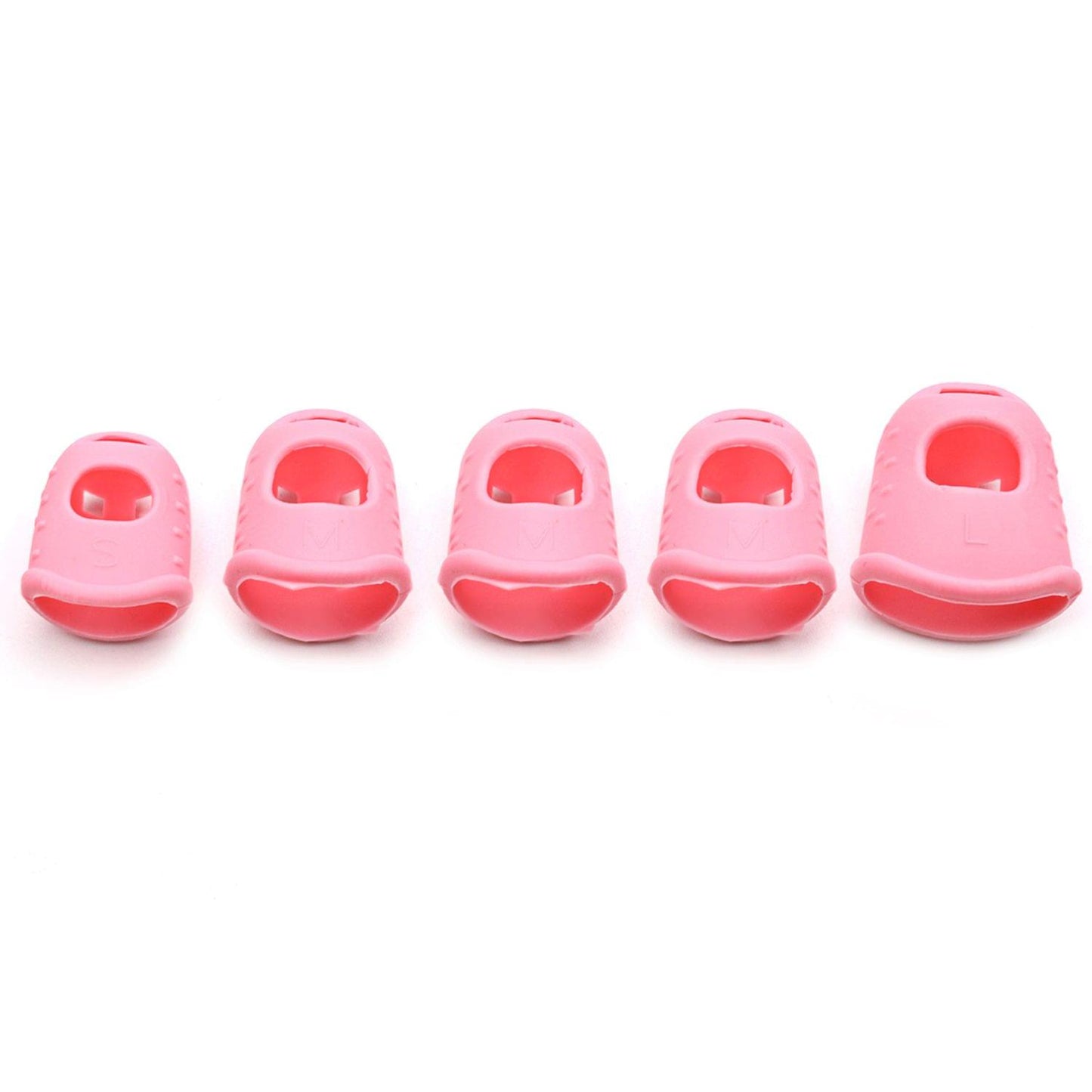 5pcs Guitar Silicone Finger Fingertip Protectors for Guitar