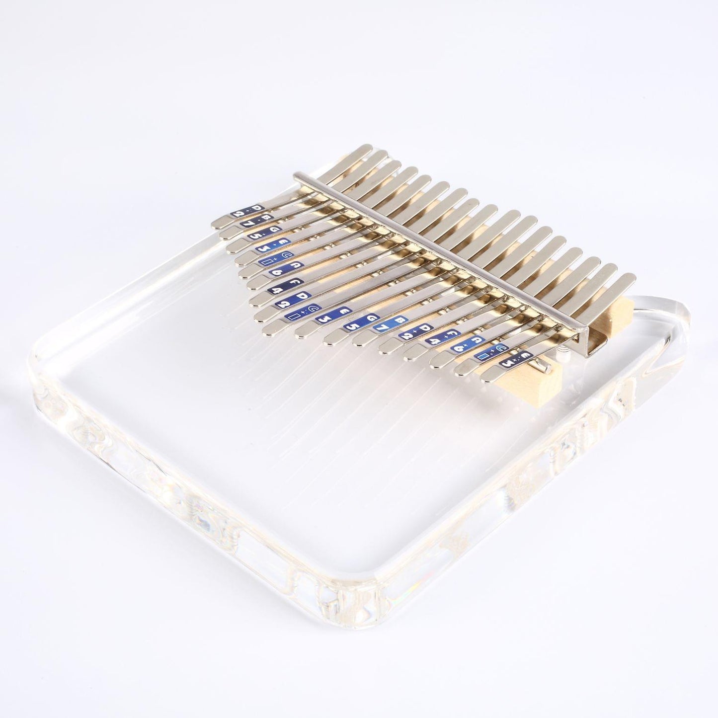 17 Keys Crystal Kalimba African Thumb Transparent Finger - Cat