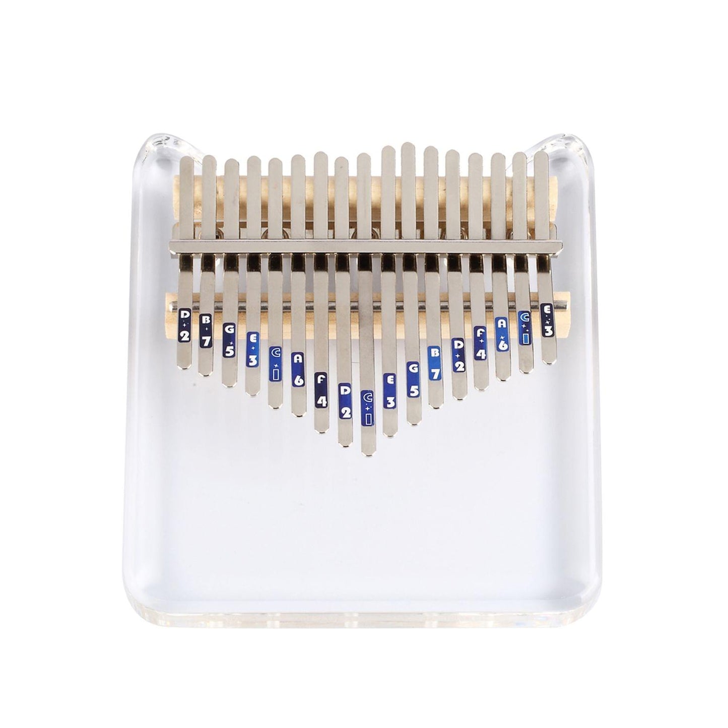 17 Keys Crystal Kalimba African Thumb Transparent Finger - Cat