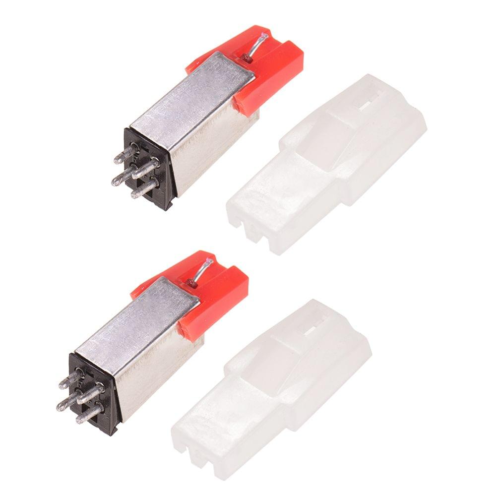 High-grade Phonograph Cartridge Replacement Stylus Needle - Pack of 2pcs