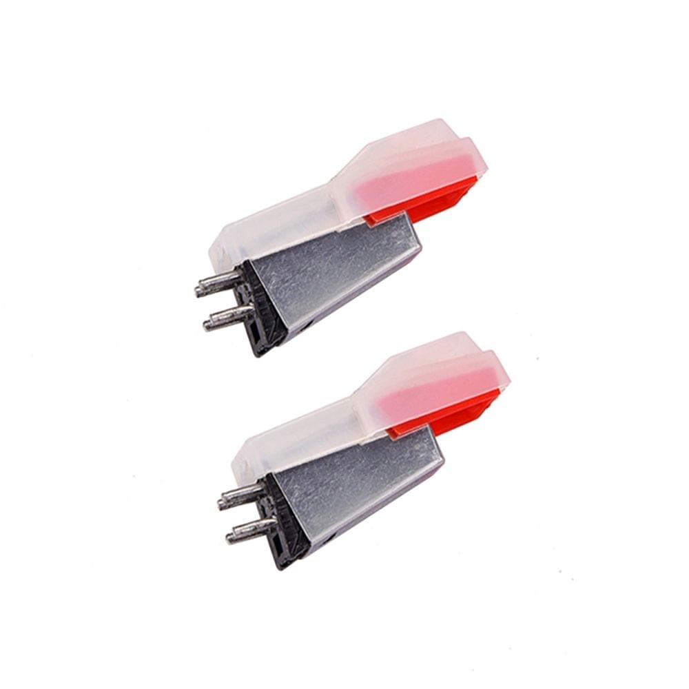 High-grade Phonograph Cartridge Replacement Stylus Needle - Pack of 2pcs